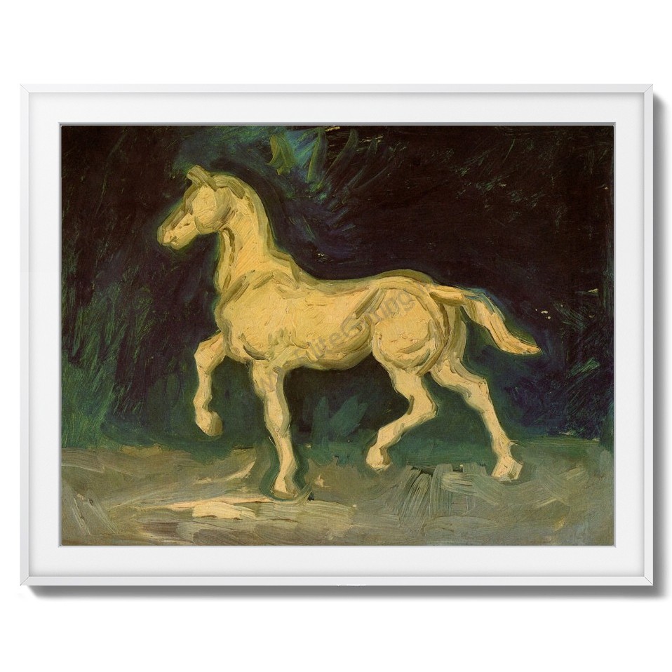 958x958 Vincent Van Gogh's Painting Plaster Statuette Of A Horse - The Horse Painting