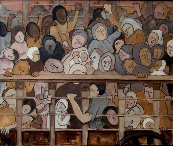 600x507 Against Forgetting The Human Condition - The Human Condition Painting