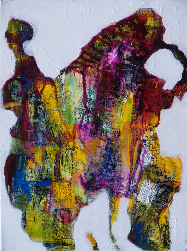 770x1032 Saatchi Art The Human Condition Painting By Lyn Walters Aka Laf Art - The Human Condition Painting