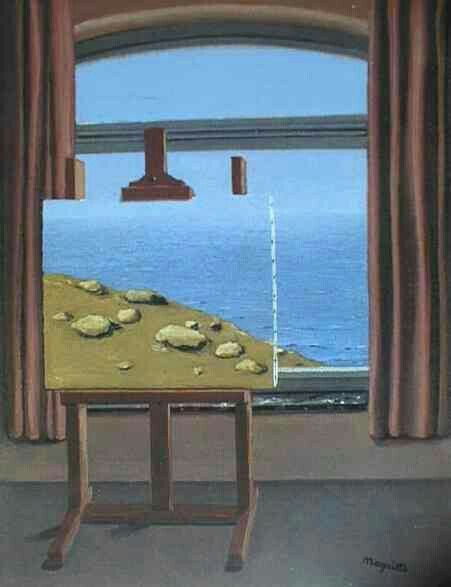 451x587 The Human Condition' - The Human Condition Painting