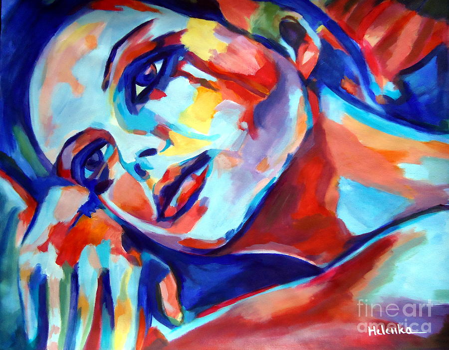 900x702 Human Condition Painting By Helena Wierzbicki - The Human Condition Painting