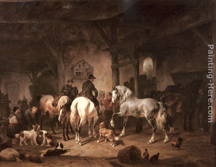 720x558 Wouter Verschuur Preparing For The Hunt Painting Anysize 50% Off - The Hunt Painting