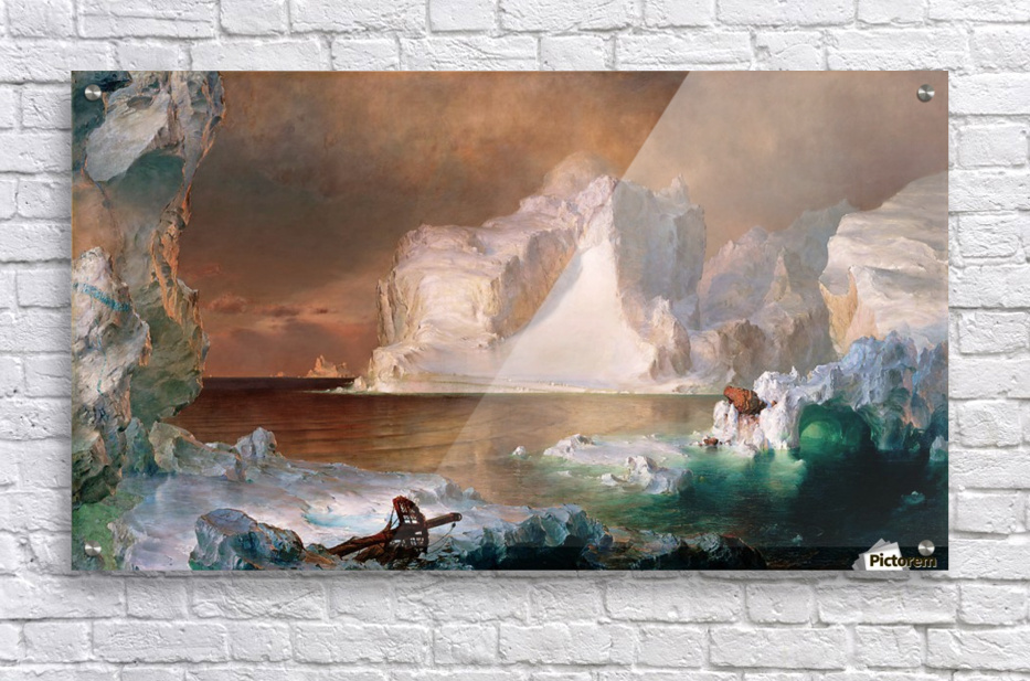 933x617 The Icebergs - The Icebergs Painting