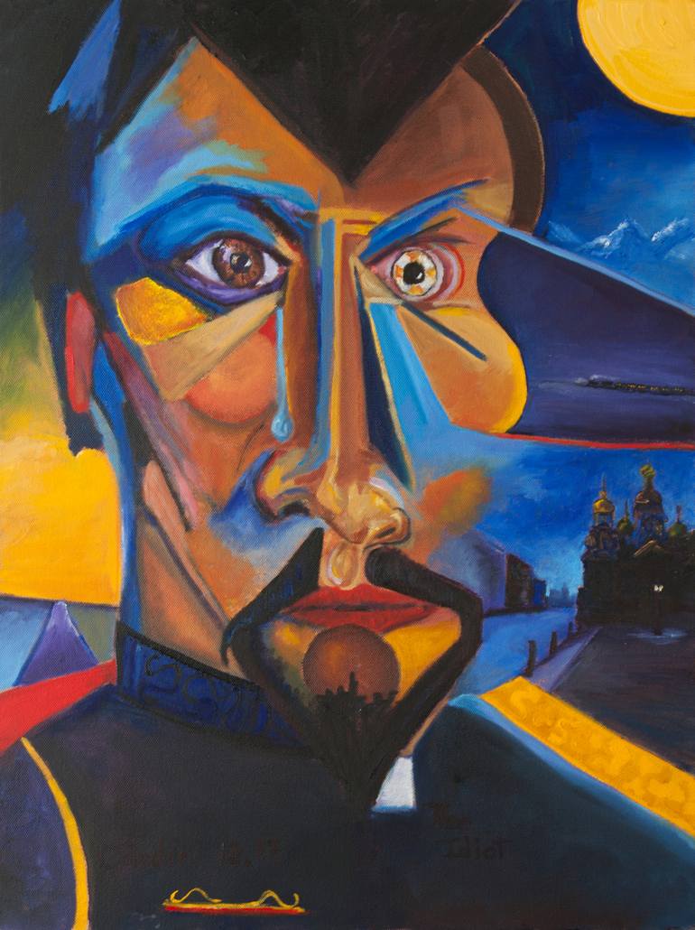 770x1030 Saatchi Art The Idiot Painting By Edward F Cardini - The Idiot Painting