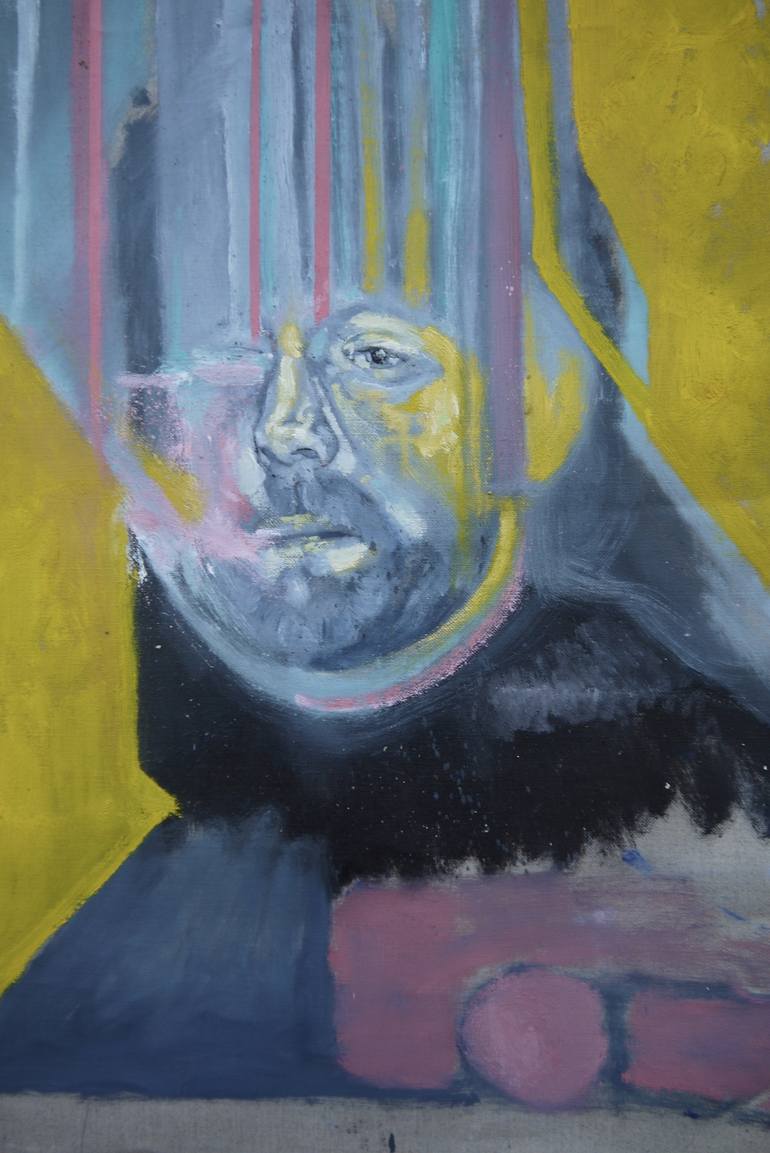 770x1153 Saatchi Art The Idiot Painting By Neal Burns - The Idiot Painting