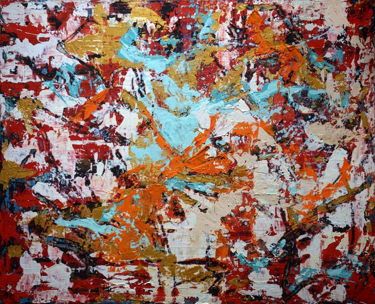 770x623 Saatchi Art The Iliad Painting By Maja Dimitrijevic - The Iliad Painting