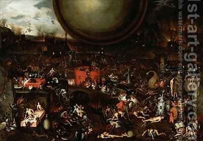 400x279 The Inferno 2 Herri Met De Bles Reproduction 1st Art Gallery - The Inferno Painting