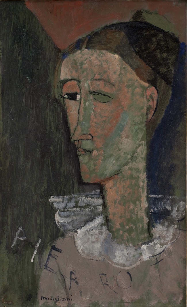 650x1064 Modigliani - The Irritating Gentleman Painting