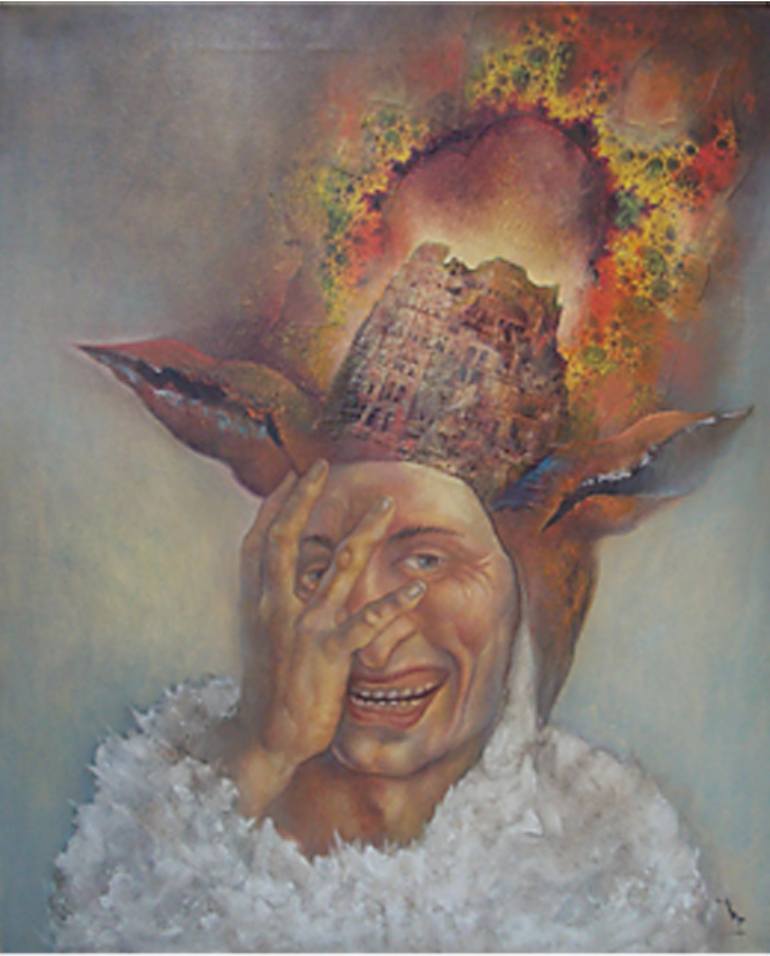 770x956 Saatchi Art The Jester Painting By Wladimir Barantschikov - The Jester Painting