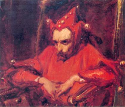 420x360 Andrzej Wajda. Official Website Of Polish Movie Director - The Jester Painting