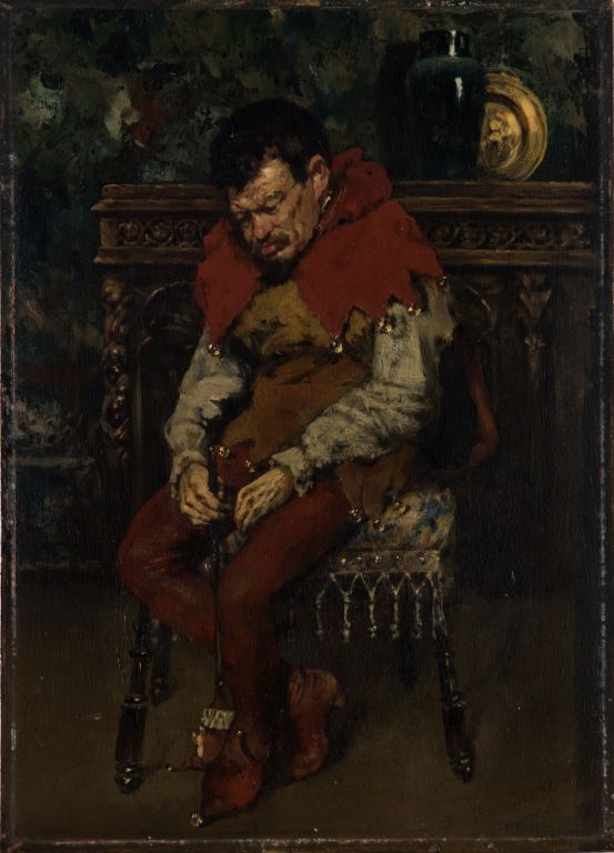 553x768 Auction Set For Newly Discovered William Merritt Chase Painting - The Jester Painting