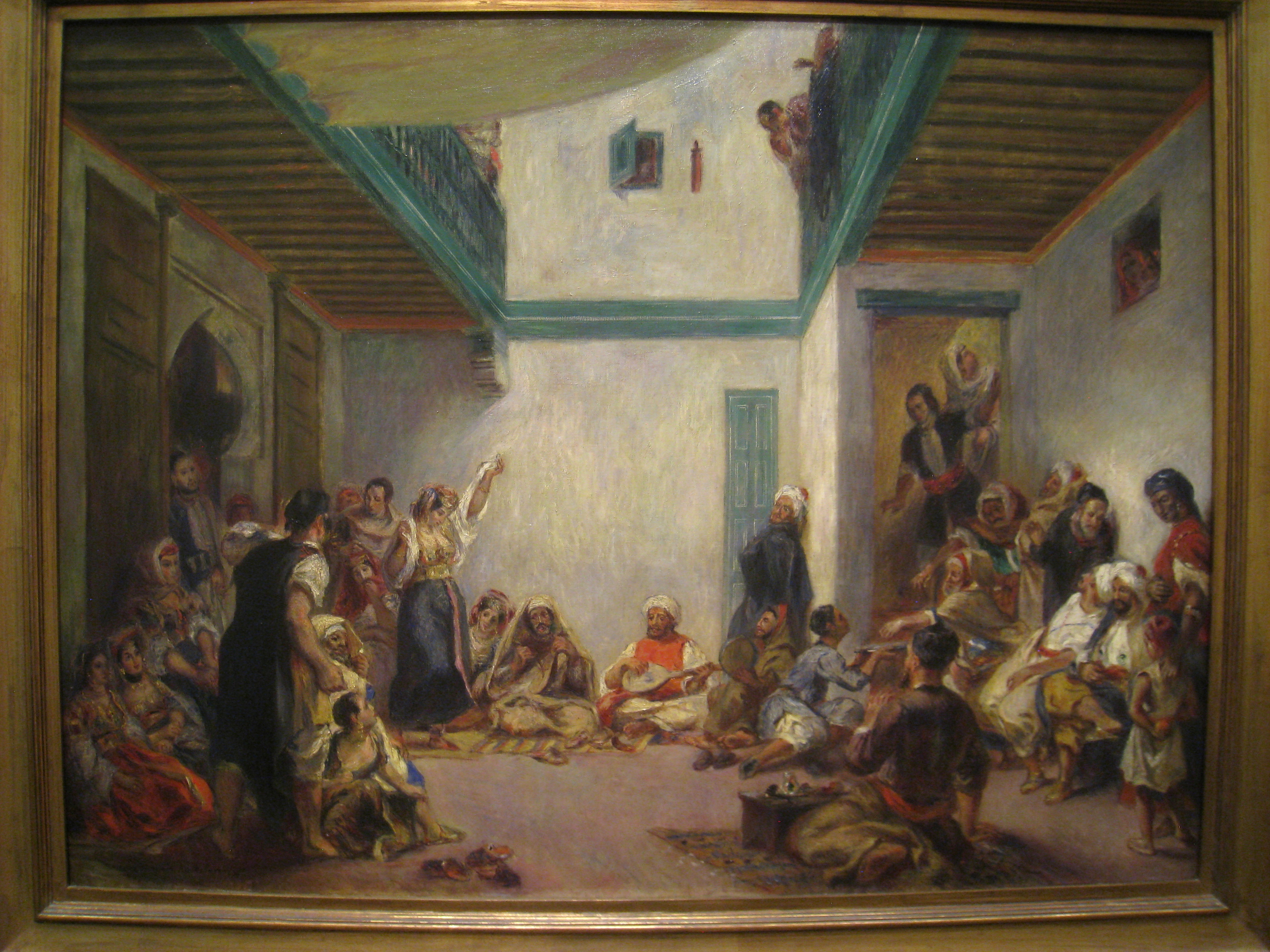 3264x2448 Filethe Jewish Wedding (Copy After Delacroix) By Pierre August - The Jewish Bride Painting