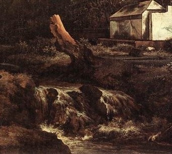 342x306 The Jewish Cemetery - The Jewish Cemetery Painting