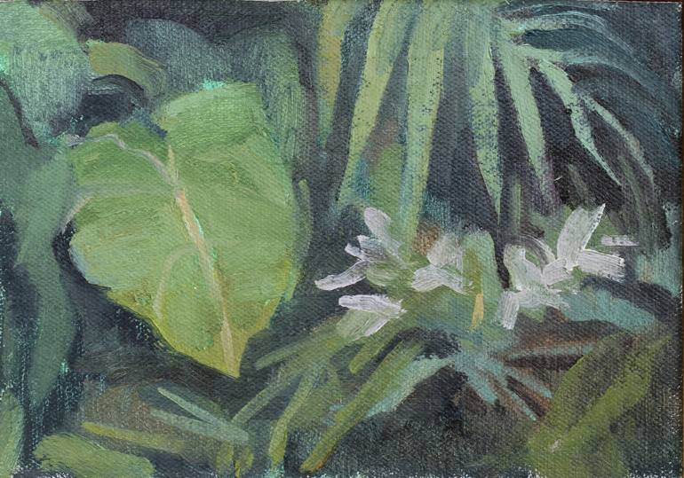 770x539 Saatchi Art Corner Of The Jungle Painting By Michelle Farro - The Jungle Painting