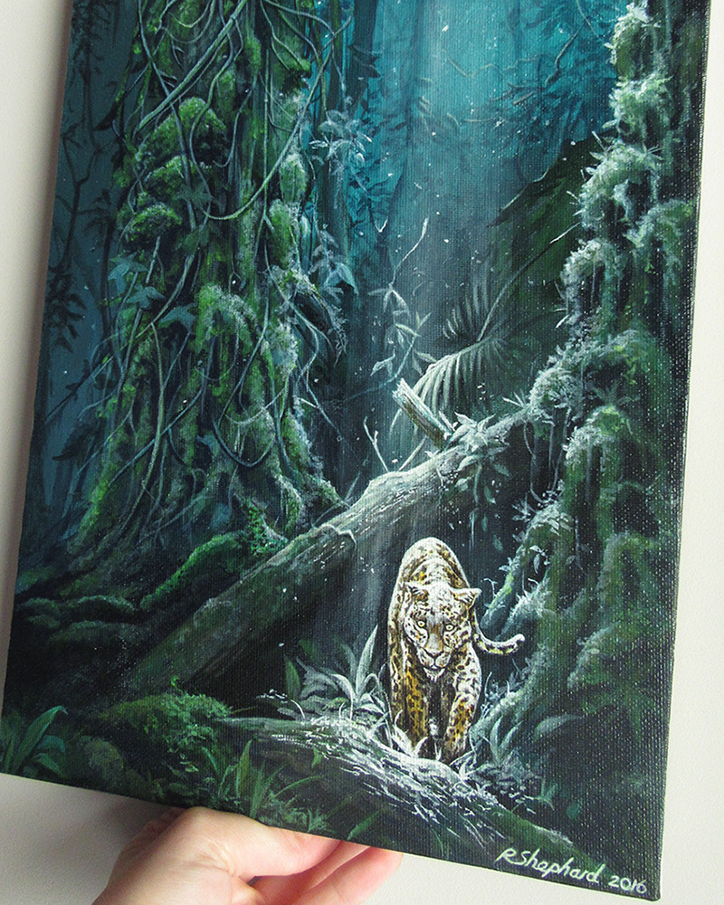 800x1000 Artstation - The Jungle Painting