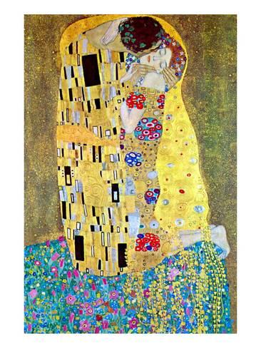 366x488 The Kiss Posters By Gustav Klimt - The Kiss Painting