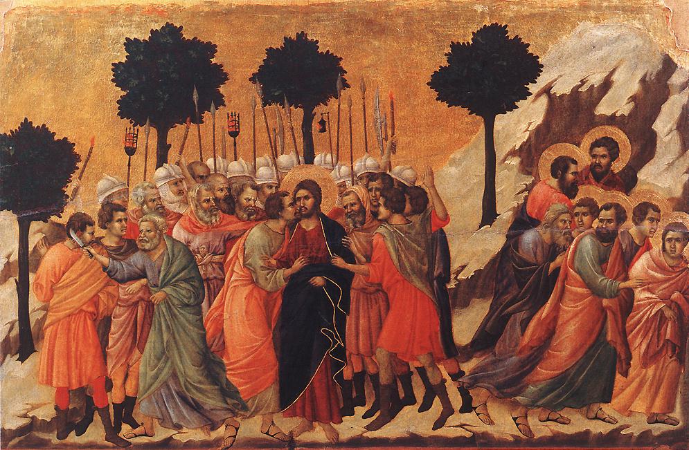 995x651 Insignificant Significance Giotto, Kiss Of Judas (1304 06) - The Kiss Of Judas Painting