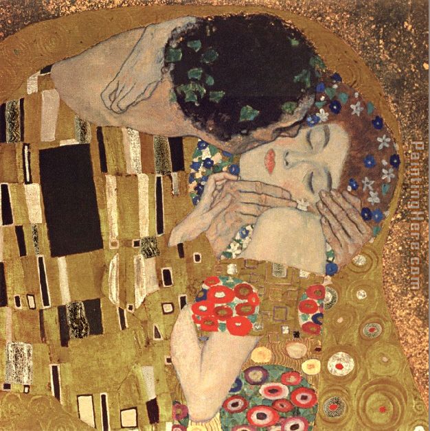 626x628 Gustav Klimt The Kiss Detail Painting Anysize 50% Off - The Kiss Painting