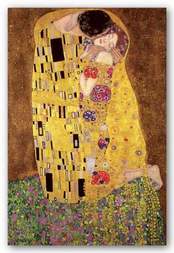 343x500 Klimt - The Kiss Painting