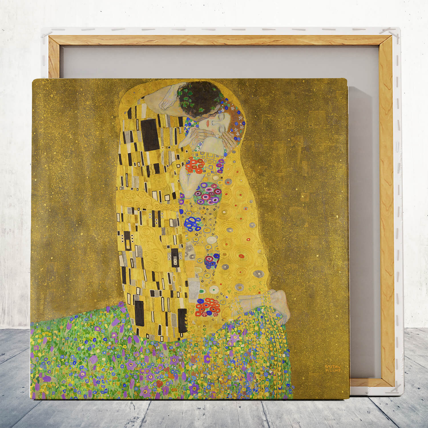 1500x1500 The Kiss Gustav Klimt Artworld Art World - The Kiss Painting Original