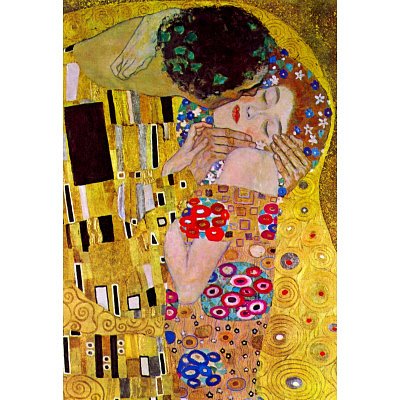 The Kiss Painting Print