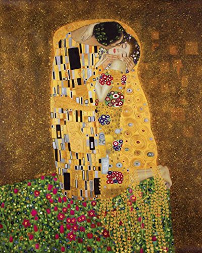 400x500 Posters Gustav Klimt Poster Art Print - The Kiss Painting Print