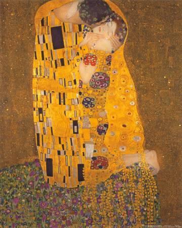 359x450 The Kiss, C.1907 Art Print By Gustav Klimt The New - The Kiss Painting Print