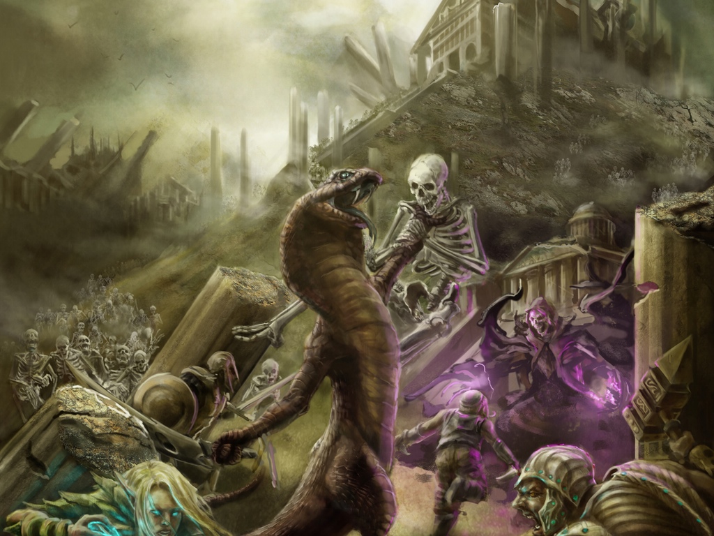 1024x768 Knight Errant Games - The Knight Errant Painting