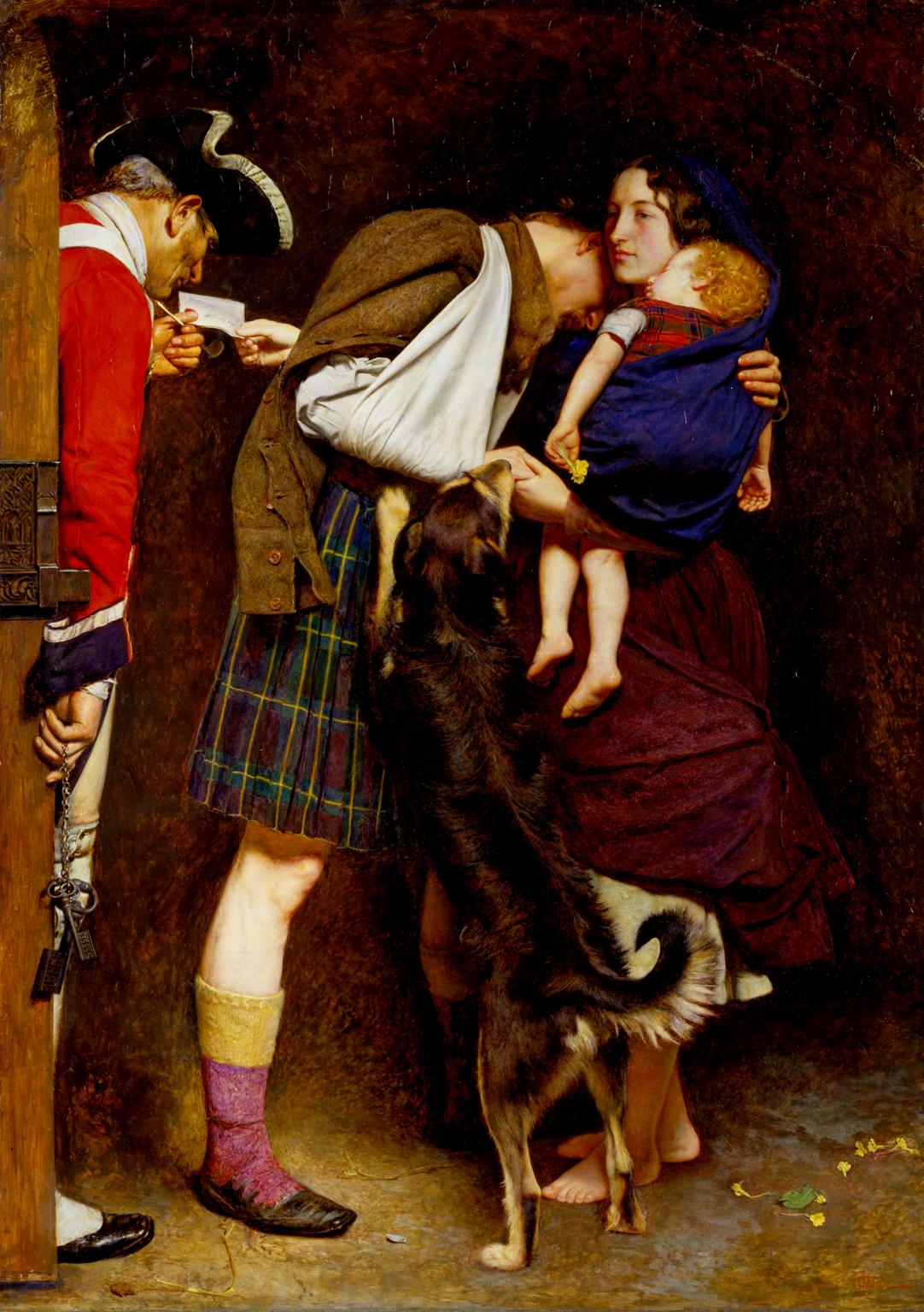 1082x1536 The Order Of Release 1746', Sir John Everett Millais, Bt, 1852 3 - The Knight Errant Painting