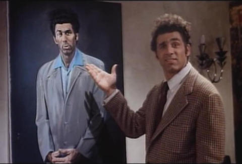 480x325 Kramer From Seinfeld Gifs - The Kramer Painting
