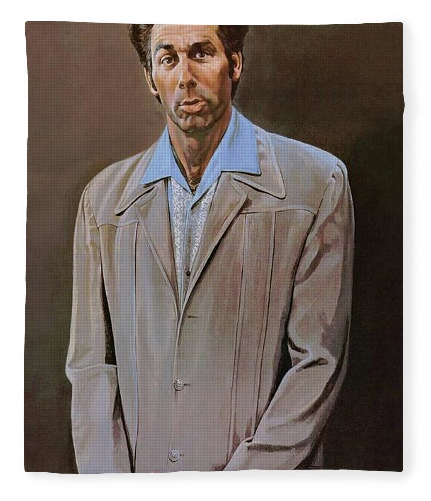 860x1000 The Kramer Portrait Fleece Blanket For Sale By Movie Poster Prints - The Kramer Painting