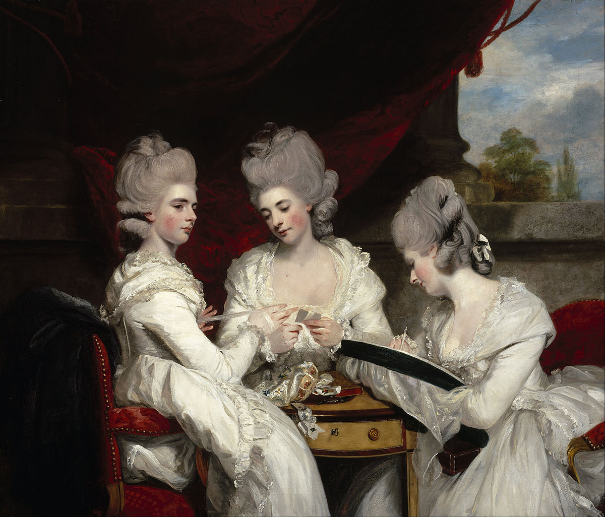 1200x1026 The Ladies Waldegrave - The Ladies Waldegrave Painting