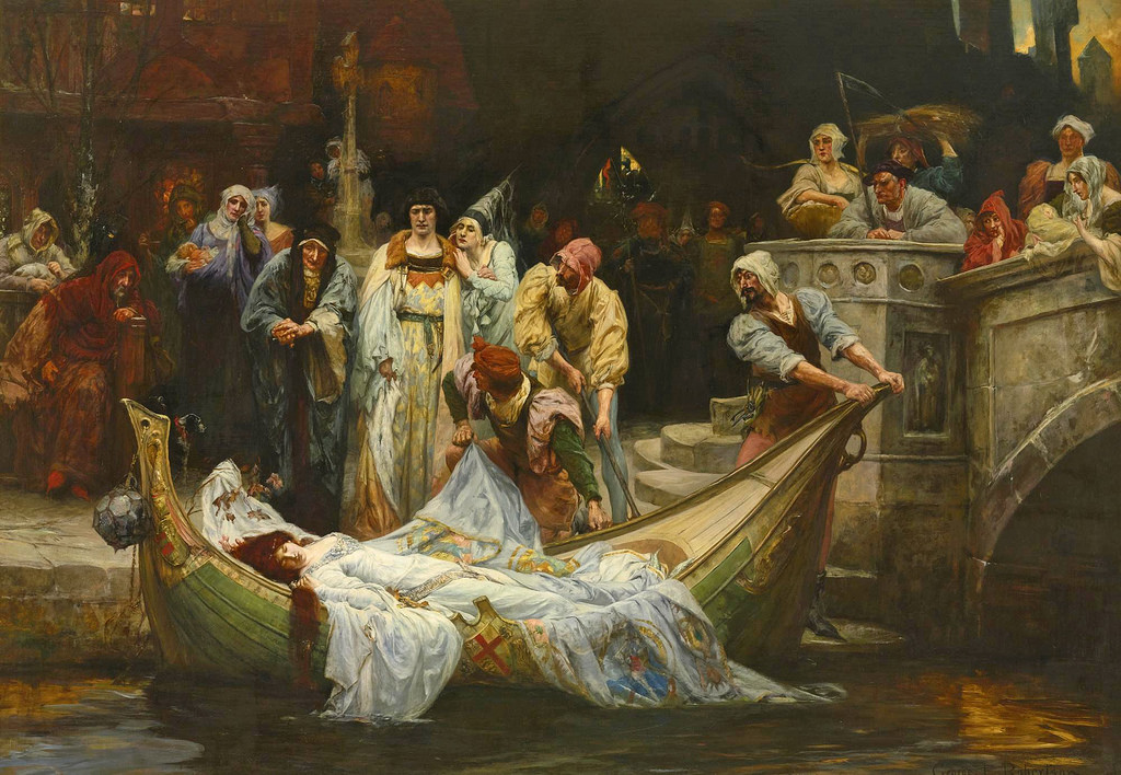 1024x708 Woman Question And Lady Of Victorians @ Ttu - The Lady Of Shalott Painting