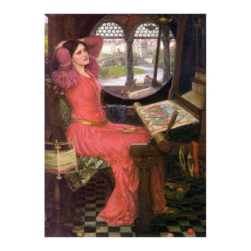 800x800 I Am Half Sick Of Shadows Said The Lady Of Shalott 1916 By John - The Lady Of Shalott Painting