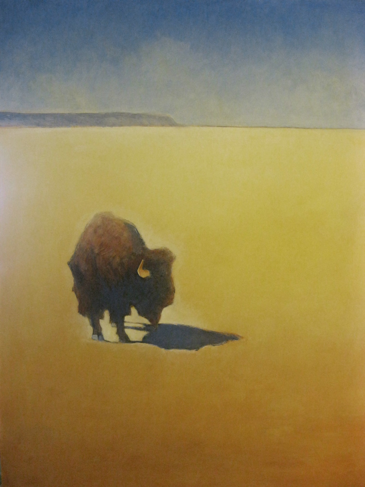 750x1000 Artquez The Last Buffalo - The Last Buffalo Painting