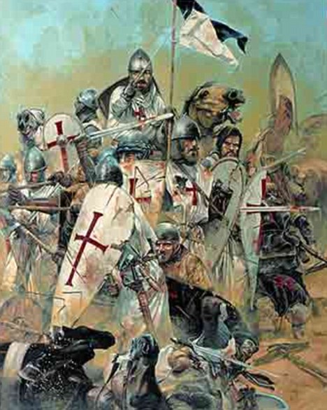 468x586 Traditionally They'Ve Been Painted As A Noble Mission. Now, Two - The Last Crusader Painting