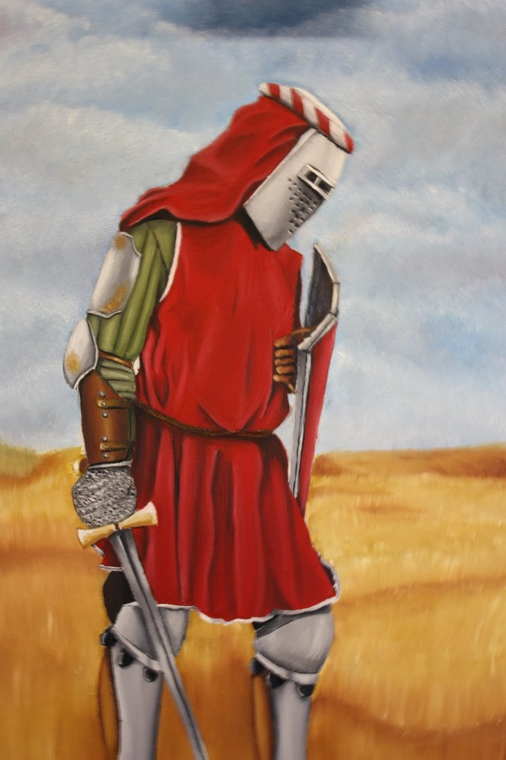 730x1095 Crusader Oil Painting Wip By Shadowcpt93 - The Last Crusader Paint...