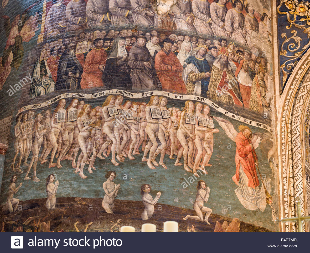 1300x1064 The Saved - The Last Judgment Painting