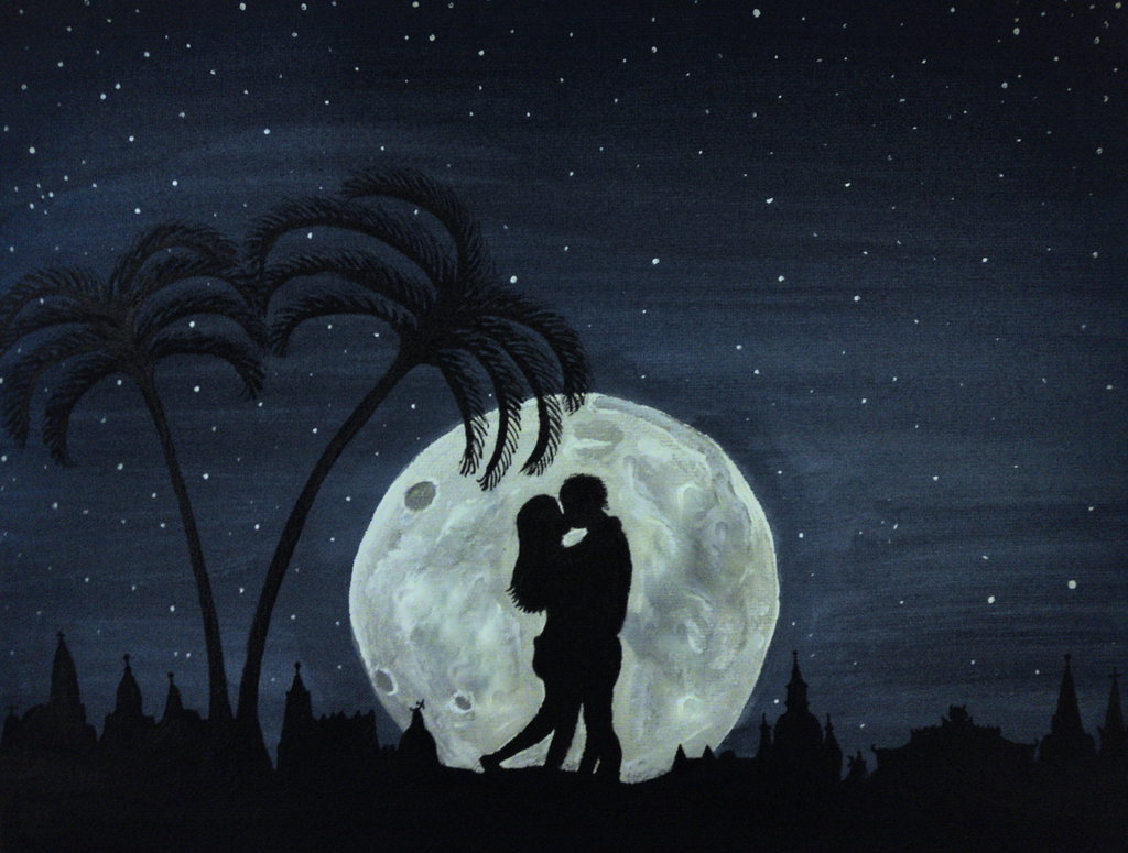 1024x775e Last Kiss (Acryl Painting) By Steviiilaangello - The Last Kiss Painting