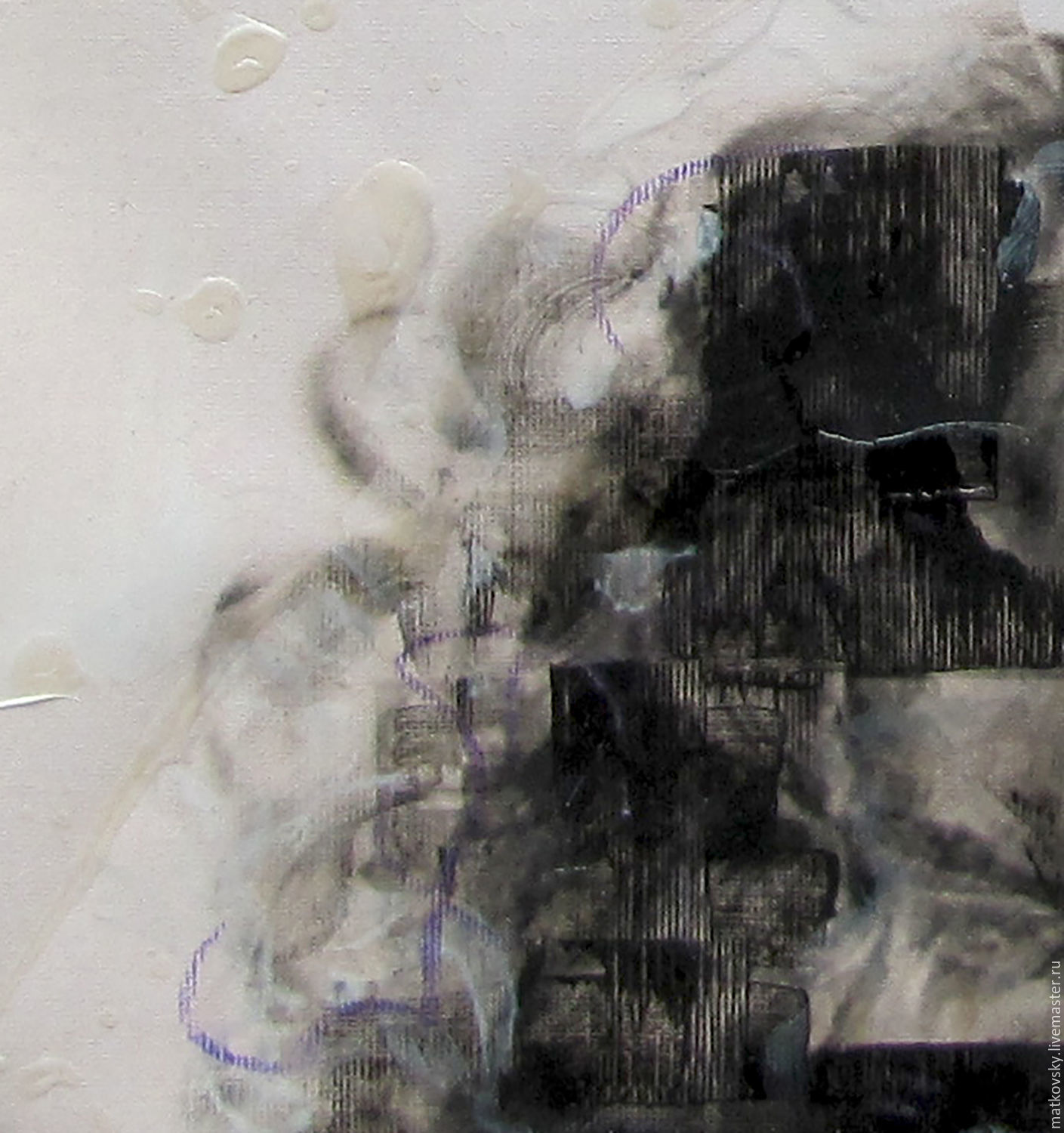 1409x1500 The Last Kiss, L'Ultimo Bacio, Original Abstract Shopline - The Last Kiss Painting