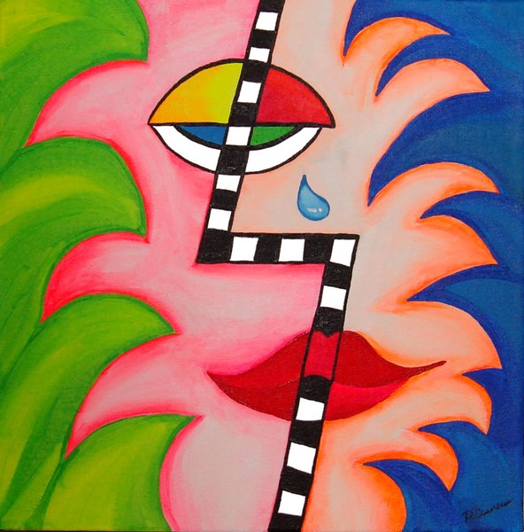 592x600 The Last Kiss Painting - The Last Kiss Painting