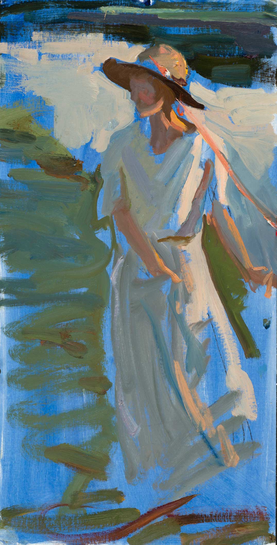 1076x2115 Oil Painting Techniques Daniel Gerhartz - The Last Kiss Painting