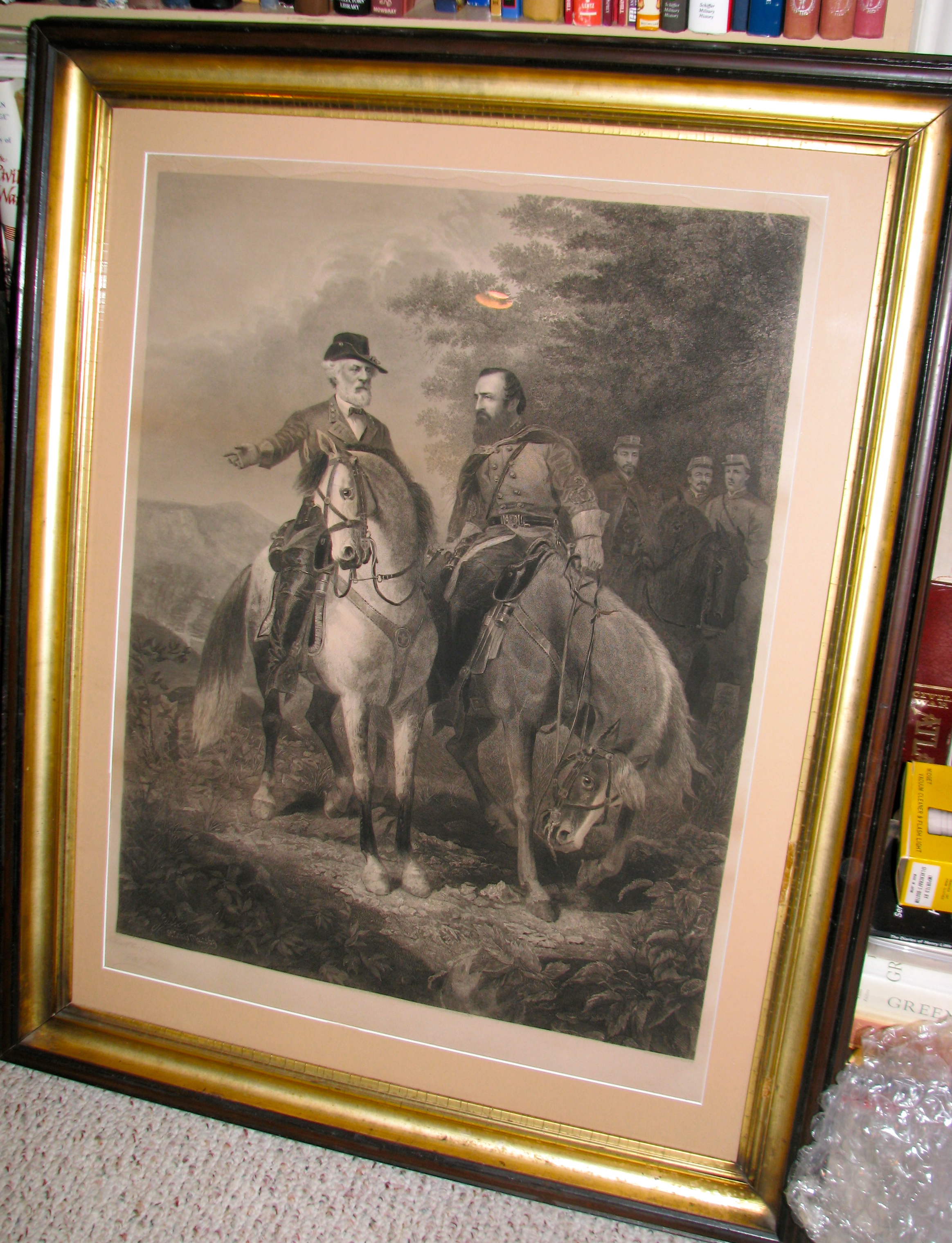 2327x3039 Rare Signed Artist Proof Of The Famed Print Last - The Last Meeting Painting