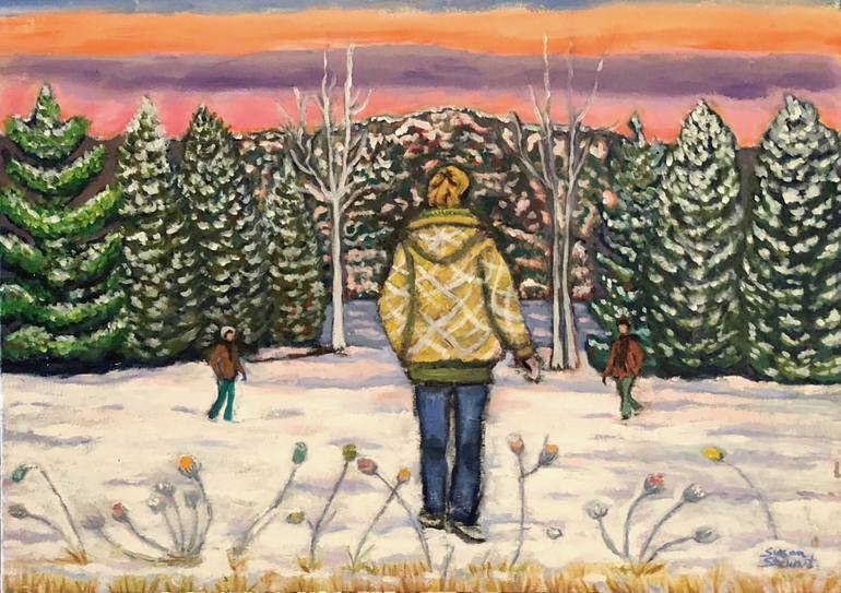 770x543 Saatchi Art The Last Meeting Painting By Susan Stewart - The Last Meeting Painting