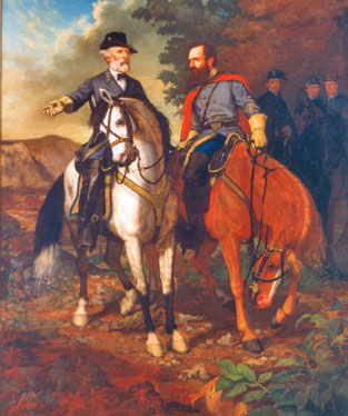 313x374 Virtual Tour Stop, Lee Jackson Bivouac - The Last Meeting Painting