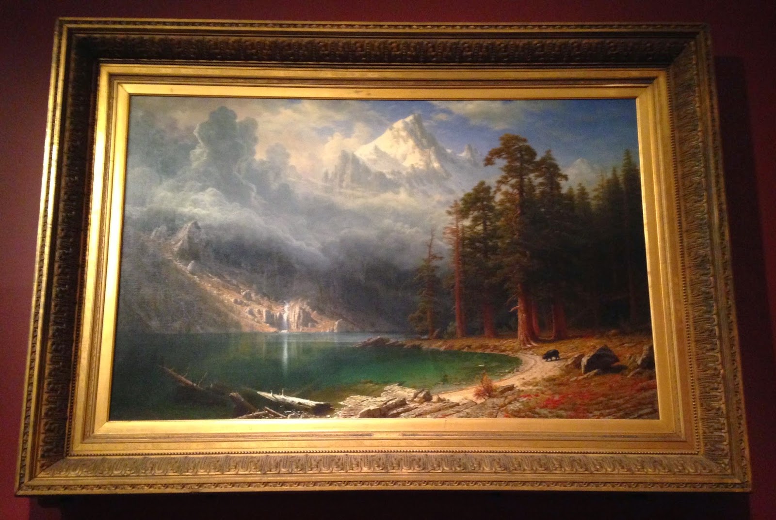 1600x1073 Dennis Dixon Is Heading West! Day Ten Corcoran Gallery Of Art - The Last Of The Buffalo Painting