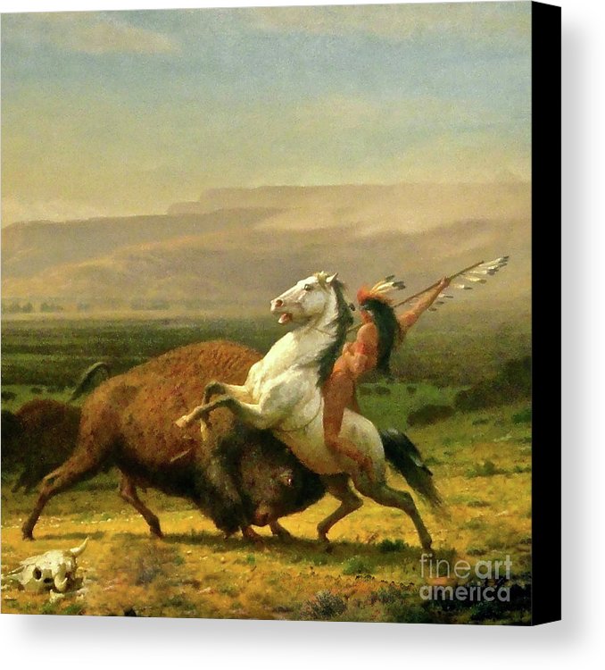 678x750 Oil Sketch Reference For, The Last Of The Buffalo, Albert - The Last Of The Buffalo Painting