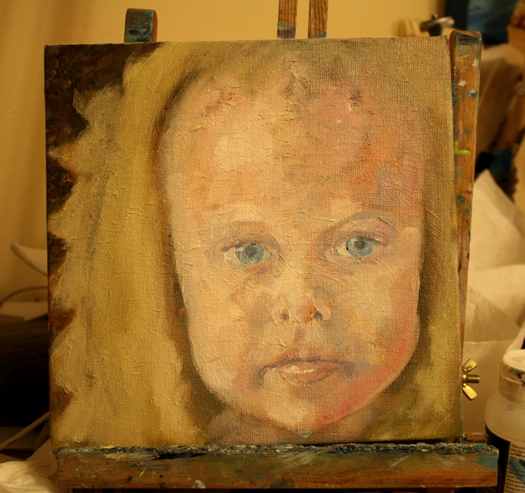 746x700 Illustrated Life The Last Drop Ii - The Last Sit Down Painting