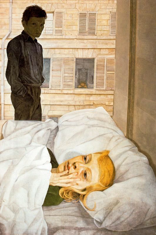 531x800 Lucian Freud Portraits Painted Life Hotel Bedrooms - The Last Sit Down Painting
