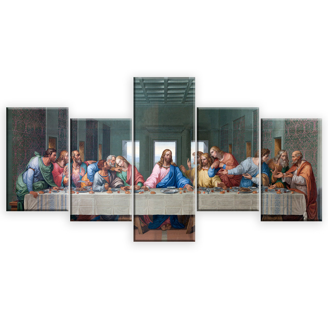 The Last Supper Canvas Painting at PaintingValley.com | Explore ...